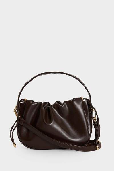 DeFacto Women's Faux Leather Crossbody Bag F1569Axns