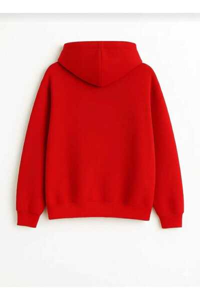 woonkey Unisex Oversized Hooded Sweat | Winter Thick Fabric | Soft Fleece Underwear | 2 Colors – Beige / Brown