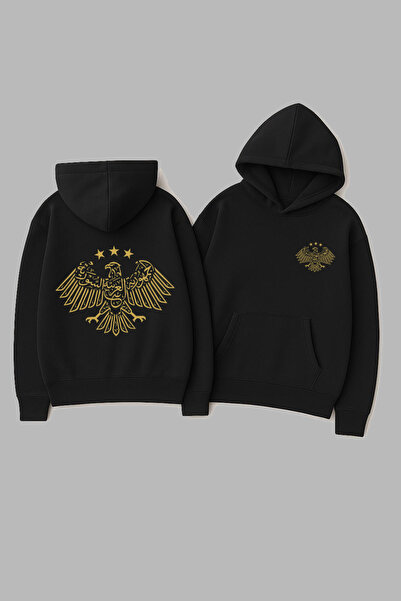 CLASSY.MODA Kartalux Premium Unisex Hooded Oversized Sweatshirt