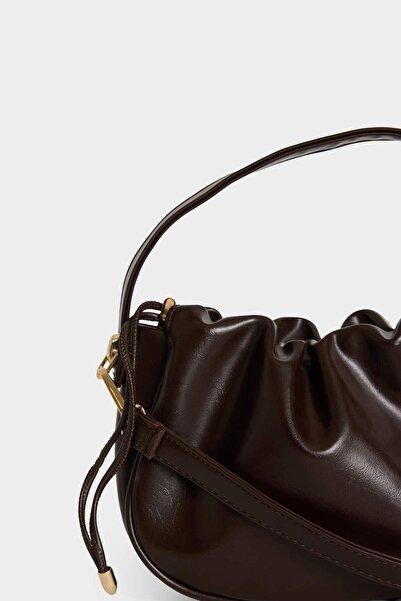 DeFacto Women's Faux Leather Crossbody Bag F1569Axns