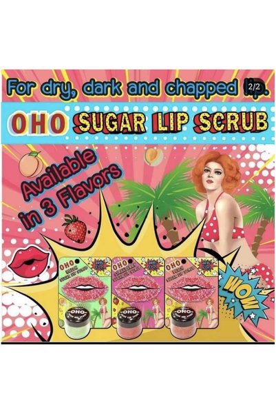 Oho Sugar Lip Scrub (25 جم) - أوهو مقشر الشفاه شوجر