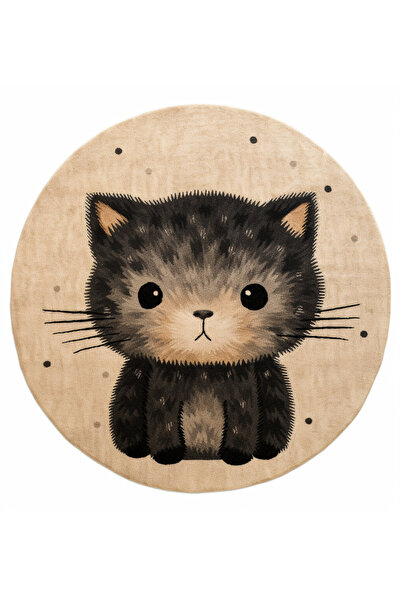 Rugs Modern Halı سجادة ديدو كوليكشن الحديثة المزخرفة بنمط القطط الصغيرة اللطي...