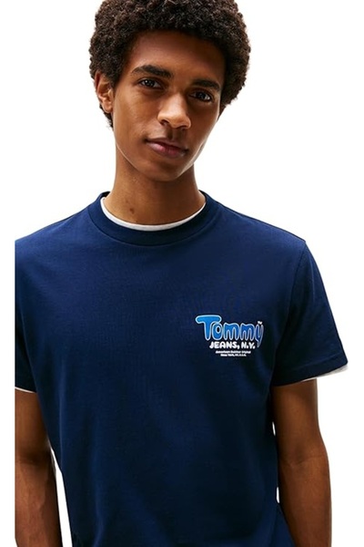 Tommy Hilfiger Tjm Slim Font Play Tee T-Shirt Men