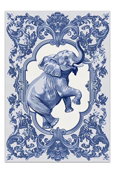 Rugs Modern Halı سجادة باريس كوليكشن بلو بلانك فيل ذات نمط عصري مزخرف باللون ...