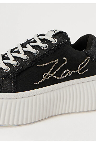 Karl Lagerfeld SNEAKERS FEMEI LO SIGNIA NEGRU