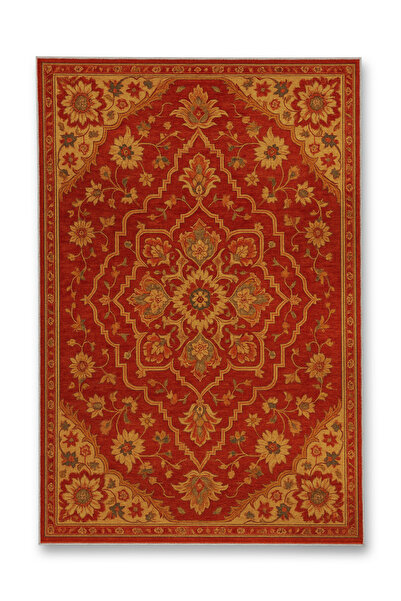 Rugs Modern Halı MOSSO Μπλε Μωβ Αποχρώσεις Έθνικ Λουλούδια με Σχέδιο Υφαντή Β...