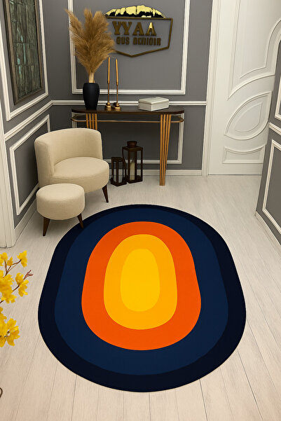 Rugs Modern Halı سجادة MOSSO متعددة الألوان ذات نمط هندسي متغير وقاعدة منسوجة...