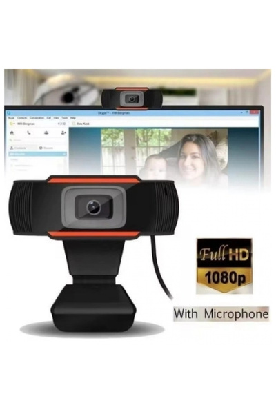 byhodi Webcam Orjınal 1080p Konferans Kamera Dahili Mikrofon Chat Görüntülü S...