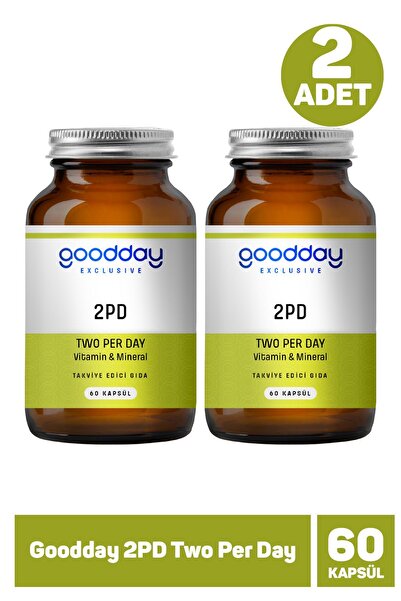ASFSTORE Goodday 2PD Two Per Day 60 Kapsül 2 Adet
