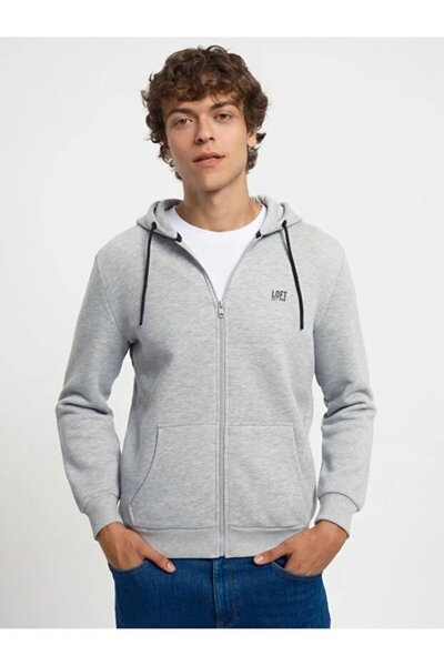 Loft Regular Fit Gray Men's Sweatshirt Lf2034270