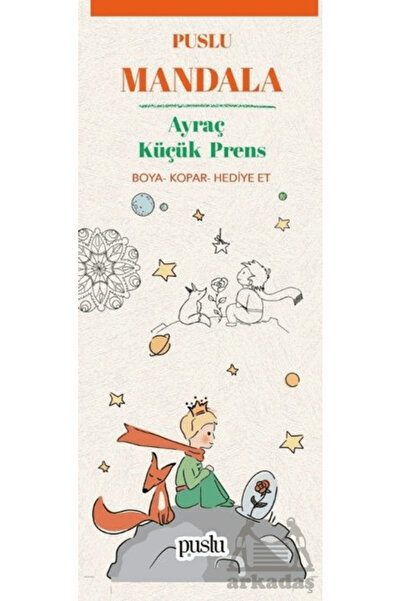 Puslu Yayıncılık Mandala Ayraç - Küçük Prens
