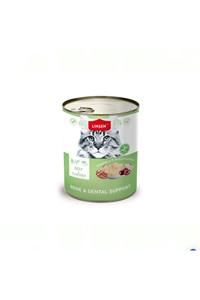 Lienza لينسن علب للقطط لحم بقري مع الكرز في الجيلي 375ج