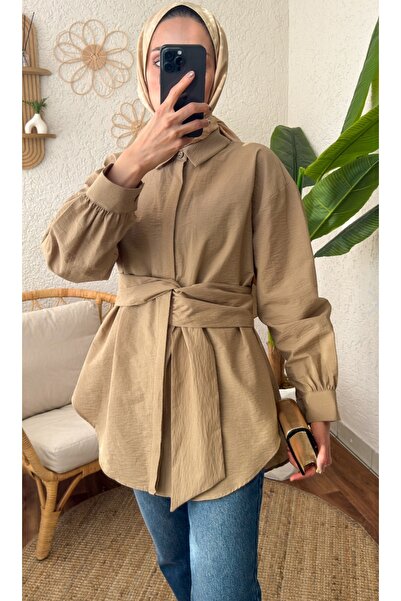 Genel Markalar Kuşak Detaylı Tunik