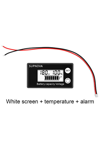 Choice10 مقياس فولتميتر للبطاريات من النوع 5 6133A، يعمل بتيار مستمر من 8 فول...