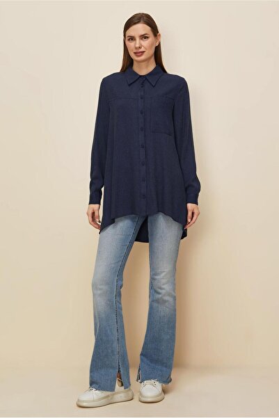 Alvina Shirt Collar Tunic 46223