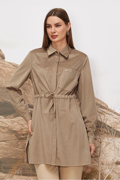 Alvina ΒΕΛΟΥΔΙΝΟ ΤΟΥΝΙΚΟ ΜΕ ΣΤΡΟΓΓΥΛΗ ΜΕΓΕΘΥΝΣΗ ΜΕ ΣΤΡΟΓΓΥΛΗ ΜΕΓΕΘΥΝΣΗ 46245