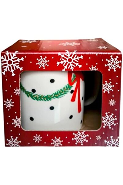 Yıldızan Ribbon Picturized Patterned Porcelain Mug 1155328