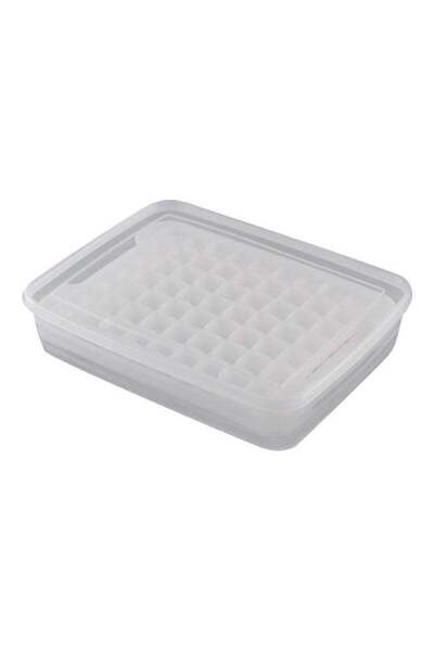 Generic Ice Cube Maker Tray Holder Mold Container Box With Lid