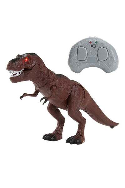 Generic RC Light Up Remote Sound Real Movement Walking Dinosaur Toy