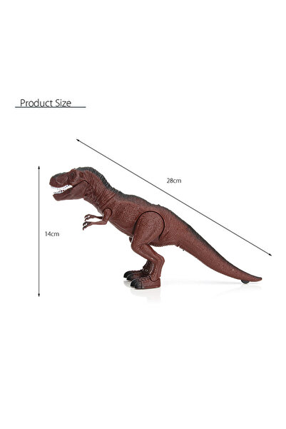 Generic RC Light Up Remote Sound Real Movement Walking Dinosaur Toy