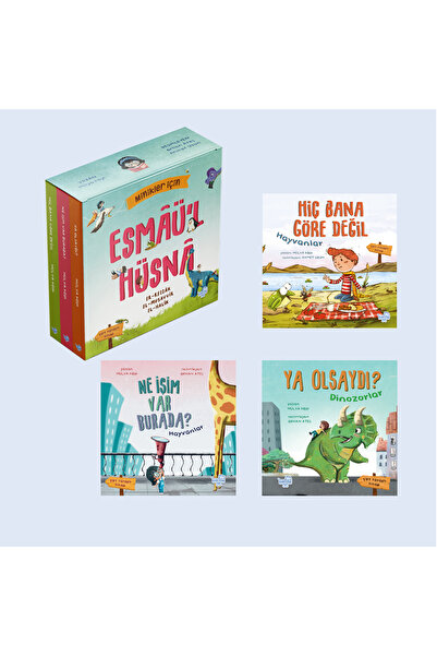 Puset Kitap Minikler İçin Esmâü'l Hüsna Seti (3 Kitap)