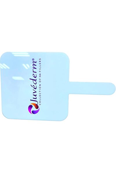 Generic Acrylic Glass Hand Mirror, Lightweight Portable Makeup Mirror for Home, Travel and Beauty Use