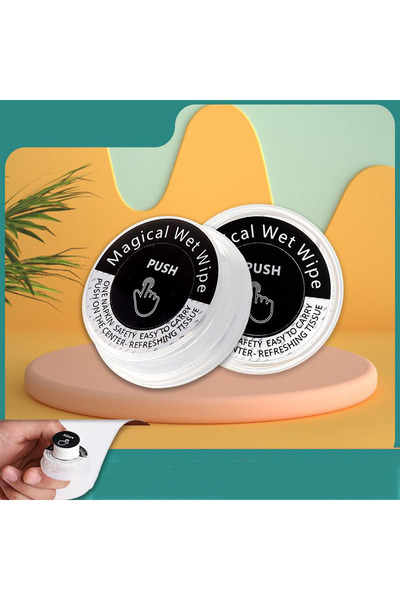 Generic Compressed Hand Wipes Tablets – 10pcs | Portable Dry-to-Wet Towels | Disposable Cleaning Wipes