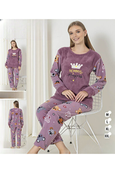 zahyat Women's winter pajamas with beautiful patterns and multiple sizes