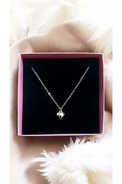 Madam Bikan Gold Color Heart Necklace