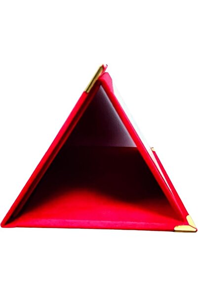 Generic Premium Gold Award Plaque in Red Velvet Box — Custom Engraved Trophy Plate