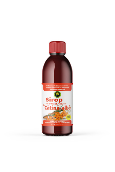 Hypericum Impex White Sea Buckthorn Syrup sugar-free with Stevia Rebaudiana 500ml