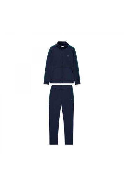 SKECHERS S212165 M Micro Essential Suit Σετ ανδρικής φόρμας σε σκούρο μπλε