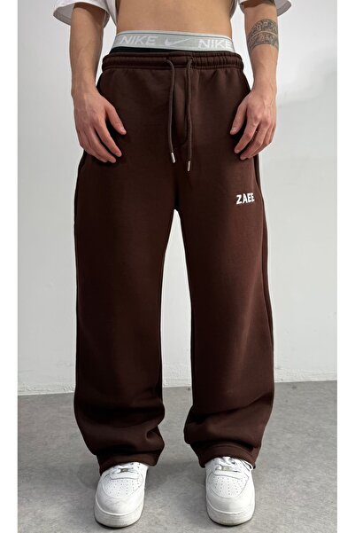 zaee Kışlık Nakışlı Ayarlanabilir Premium Eşofman Alt