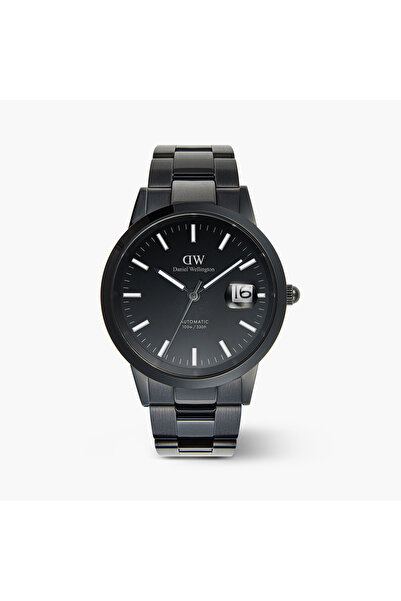 Daniel Wellington Daniel Welington Men's 40MM Black Analog Stainless Steel St...