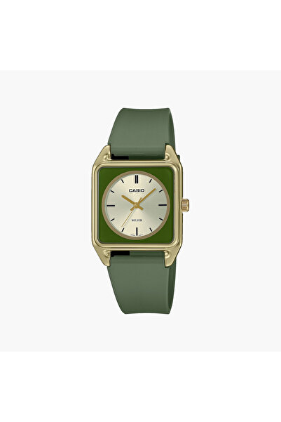Casio 30 MM Green Analog Resin Watch | MTP-B170-3EVDF