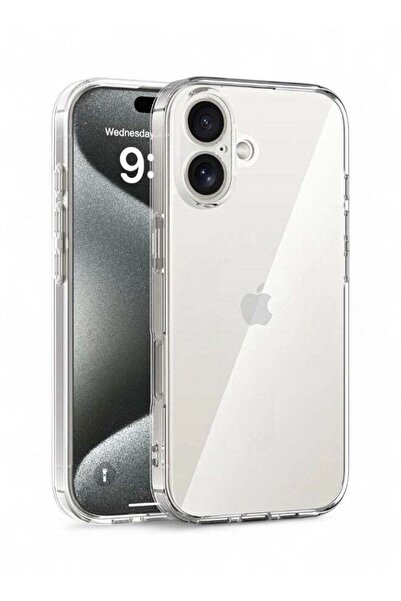 no markte جراب S-Top الشفاف المقاوم للصدمات من مادة TPU لهاتف iPhone 17 - متو...