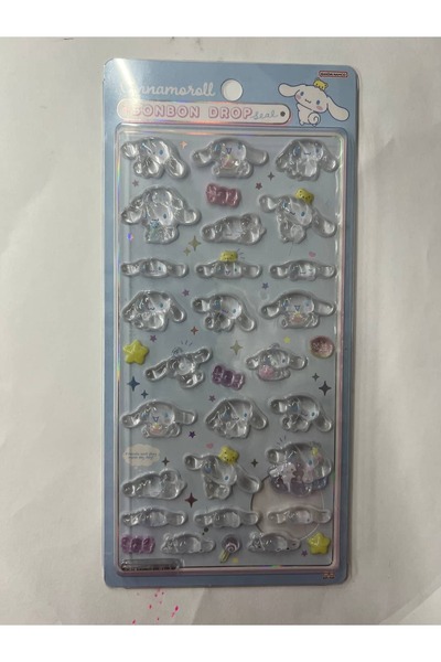 SANRIO Cinnamoroll Bonbon Drop Dolgulu Japon Sticker Çıkartma