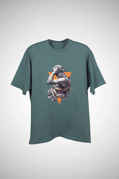 California ST 100% Cotton Custom Design Printed Men Oversized T-Shirt