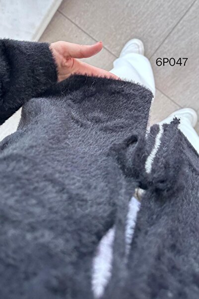 İnce Topuk Prive Series Tied Beard Knitwear Cardigan 6P047