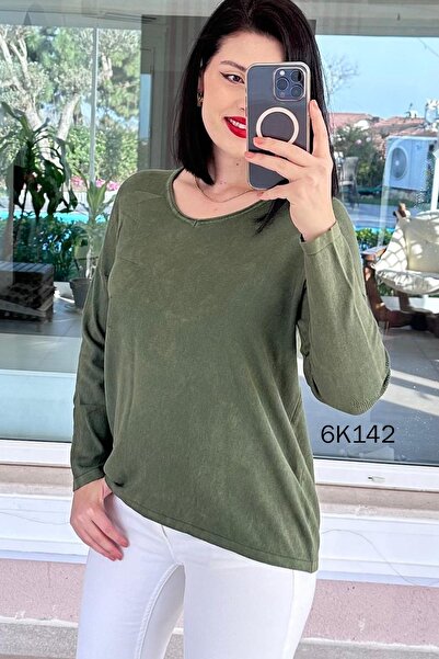 İnce Topuk Starry Cotton Knitwear Blouse 6K142