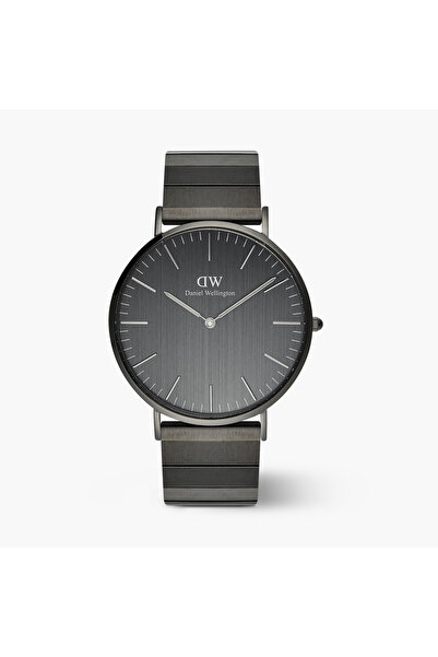 Daniel Wellington ساعة دانيال ويلينغتون للرجال، 40 مم، أنالوج، سوار من الفولا...