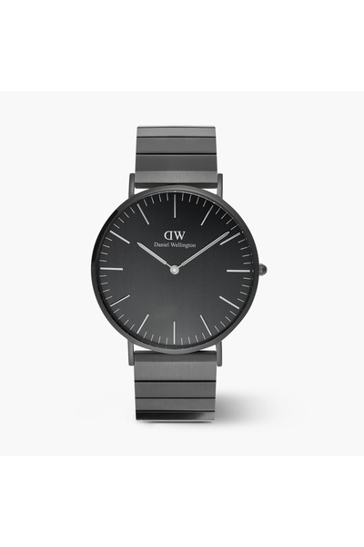 Daniel Wellington ساعة دانيال ويلينغتون للرجال، 40 مم، أنالوج، سوار من الفولا...