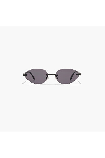 BlackOut Clarence 56MM Grey Geometric Sunglasses - BLA-000334-0107