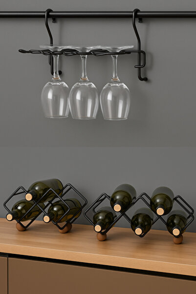 KMT 5 Lİ ŞİŞELİK VE 5 Lİ KADEHLİK