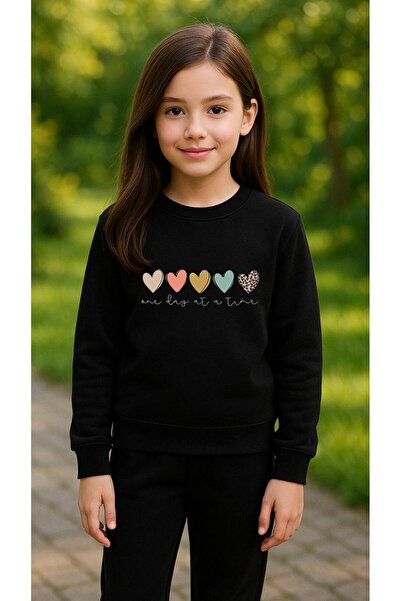 playwear Παιδικό Φούτερ Σετ Ρούχων MINI HEART με στάμπα για Κορίτσια και Αγόρ...