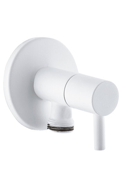 KAREN BANYO Angle Valve Glayor Bidet Faucet, White, Cisa 48937
