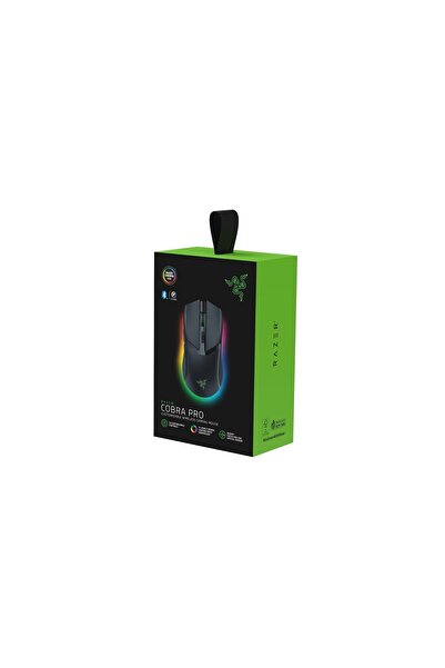 RAZER Cobra Pro Wireless Gaming Mouse — 30000 DPI, 10 Customizable Buttons, RGB, Black