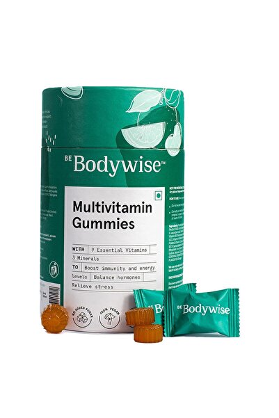 Be Bodywise Multivitamin Gummies - 60 Day Pack (Vegan, Gluten & Gelatin Free)