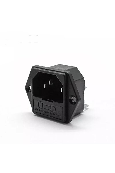 Generic Brand Mr-213 Power Socket Male with Fuse and Ear Connector