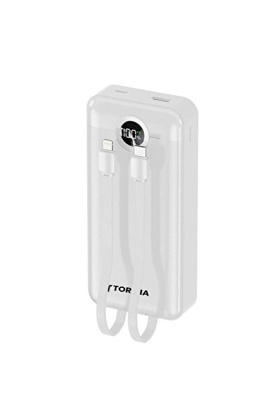 Torima 10000 MAH POWERBANK TRM-1015 WHITE
